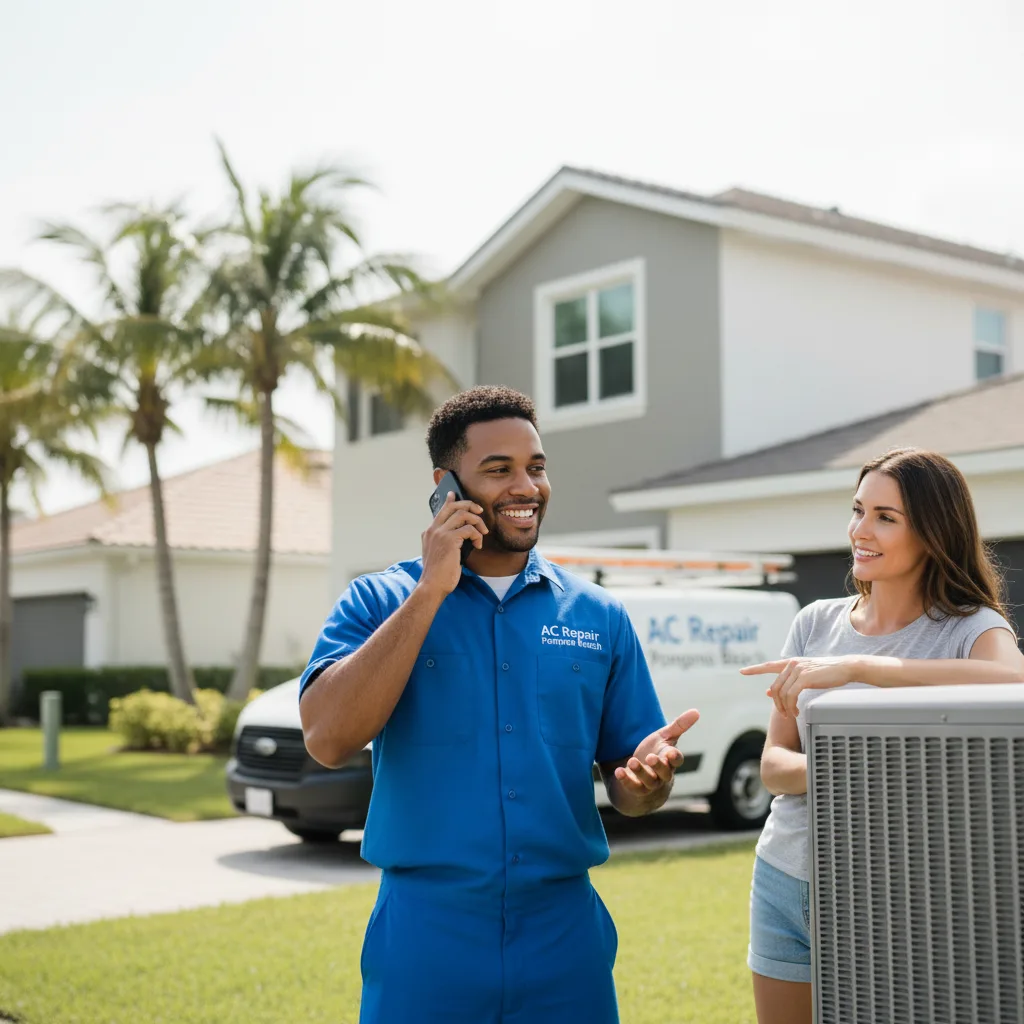 AC Repair Pompano Beach customer support in Woodville